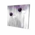 Fondo 32 x 32 in. Purple Allium Flowers-Print on Canvas FO2789158